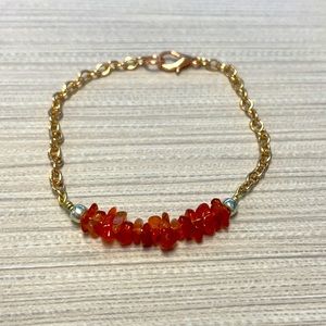 Carnelian Homemade Bracelet